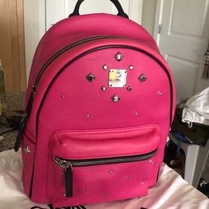 Authentic mcm mini backpack